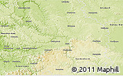 Physical 3D Map of Ostalbkreis