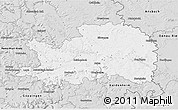 Silver Style 3D Map of Ostalbkreis