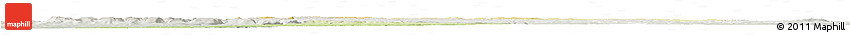 Physical Horizon Map of Ostalbkreis, lighten, semi-desaturated