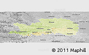 Physical Panoramic Map of Ostalbkreis, desaturated