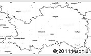 Blank Simple Map of Ostalbkreis