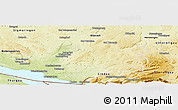 Physical Panoramic Map of Ravensburg