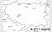 Blank Simple Map of Ravensburg
