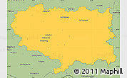Savanna Style Simple Map of Ravensburg