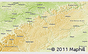 Physical 3D Map of Reutlingen