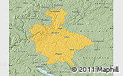 Savanna Style Map of Sigmaringen