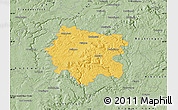 Savanna Style Map of Zollernalbkreis