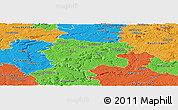 Political Panoramic Map of Zollernalbkreis