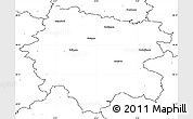 Blank Simple Map of Zollernalbkreis