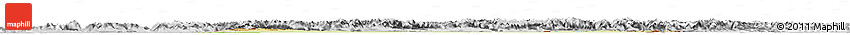 Physical Horizon Map of Bayern, lighten, desaturated