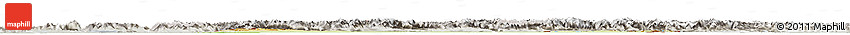 Physical Horizon Map of Bayern, lighten, semi-desaturated