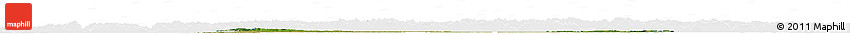 Satellite Horizon Map of Bayern, single color outside