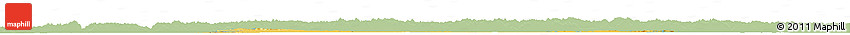 Savanna Style Horizon Map of Bayern, single color outside