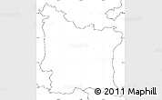 Blank Simple Map of Erlangen, no labels