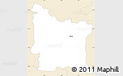 Classic Style Simple Map of Erlangen