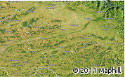 Satellite 3D Map of Dingolfing-Landau