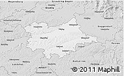 Silver Style 3D Map of Dingolfing-Landau