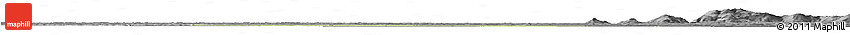 Physical Horizon Map of Dingolfing-Landau, darken, desaturated