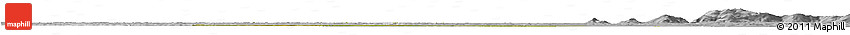 Satellite Horizon Map of Dingolfing-Landau, lighten, desaturated