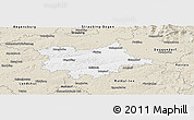 Classic Style Panoramic Map of Dingolfing-Landau