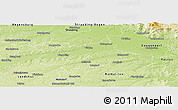 Physical Panoramic Map of Dingolfing-Landau