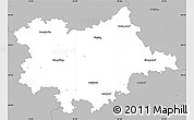 Gray Simple Map of Dingolfing-Landau