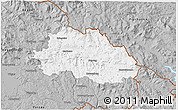 Gray 3D Map of Freyung-Grafenau