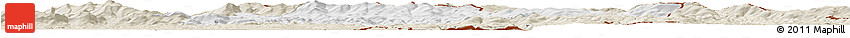 Classic Style Horizon Map of Freyung-Grafenau