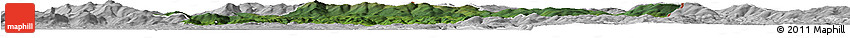 Satellite Horizon Map of Freyung-Grafenau, lighten, desaturated