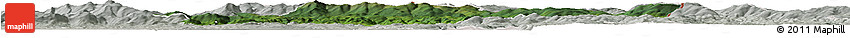 Satellite Horizon Map of Freyung-Grafenau, lighten, semi-desaturated