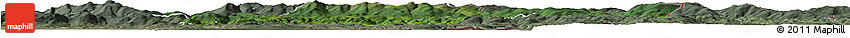 Satellite Horizon Map of Freyung-Grafenau, semi-desaturated