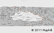 Gray Panoramic Map of Freyung-Grafenau