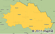 Savanna Style Simple Map of Freyung-Grafenau