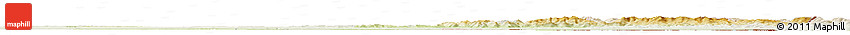 Physical Horizon Map of Niederbayern, lighten