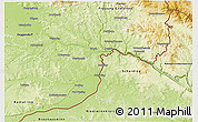 Physical 3D Map of Passau