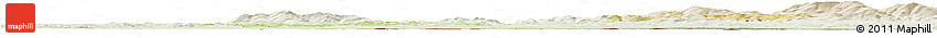 Physical Horizon Map of Passau, lighten