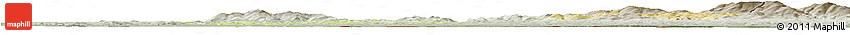 Physical Horizon Map of Passau, semi-desaturated