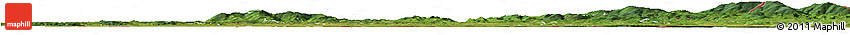 Satellite Horizon Map of Passau