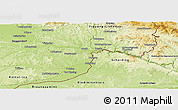 Physical Panoramic Map of Passau