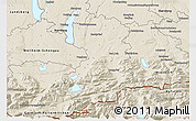 Shaded Relief 3D Map of Bad Tölz-Wolfratshausen