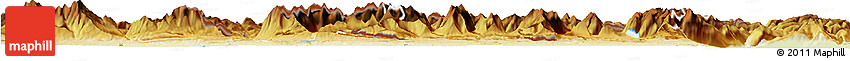 Physical Horizon Map of Bad Tölz-Wolfratshausen
