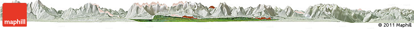 Satellite Horizon Map of Bad Tölz-Wolfratshausen, lighten