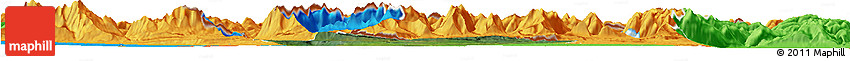 Satellite Horizon Map of Bad Tölz-Wolfratshausen, political outside