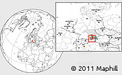 Blank Location Map of Bad Tölz-Wolfratshausen, highlighted parent region, highlighted grandparent region, within the entire country