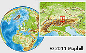 Physical Location Map of Bad Tölz-Wolfratshausen