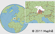Savanna Style Location Map of Bad Tölz-Wolfratshausen, highlighted parent region, highlighted grandparent region