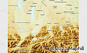 Physical Map of Bad Tölz-Wolfratshausen