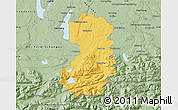 Savanna Style Map of Bad Tölz-Wolfratshausen