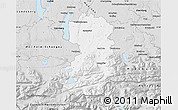 Silver Style Map of Bad Tölz-Wolfratshausen