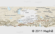 Classic Style Panoramic Map of Bad Tölz-Wolfratshausen